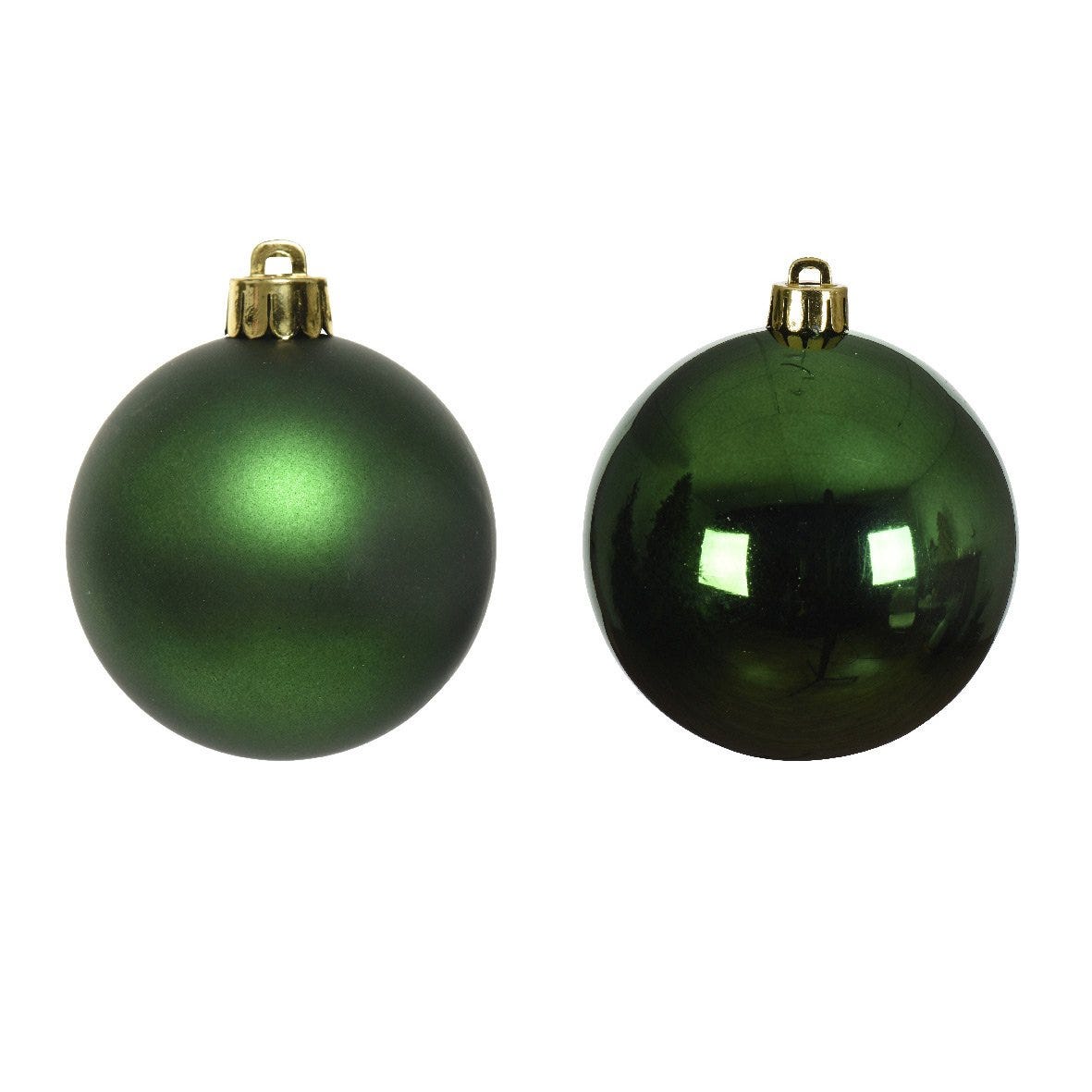 12 palle di corda sisal color verde 4 cm SFERE natalizie per albero  DECORAZIONI - RomaLab