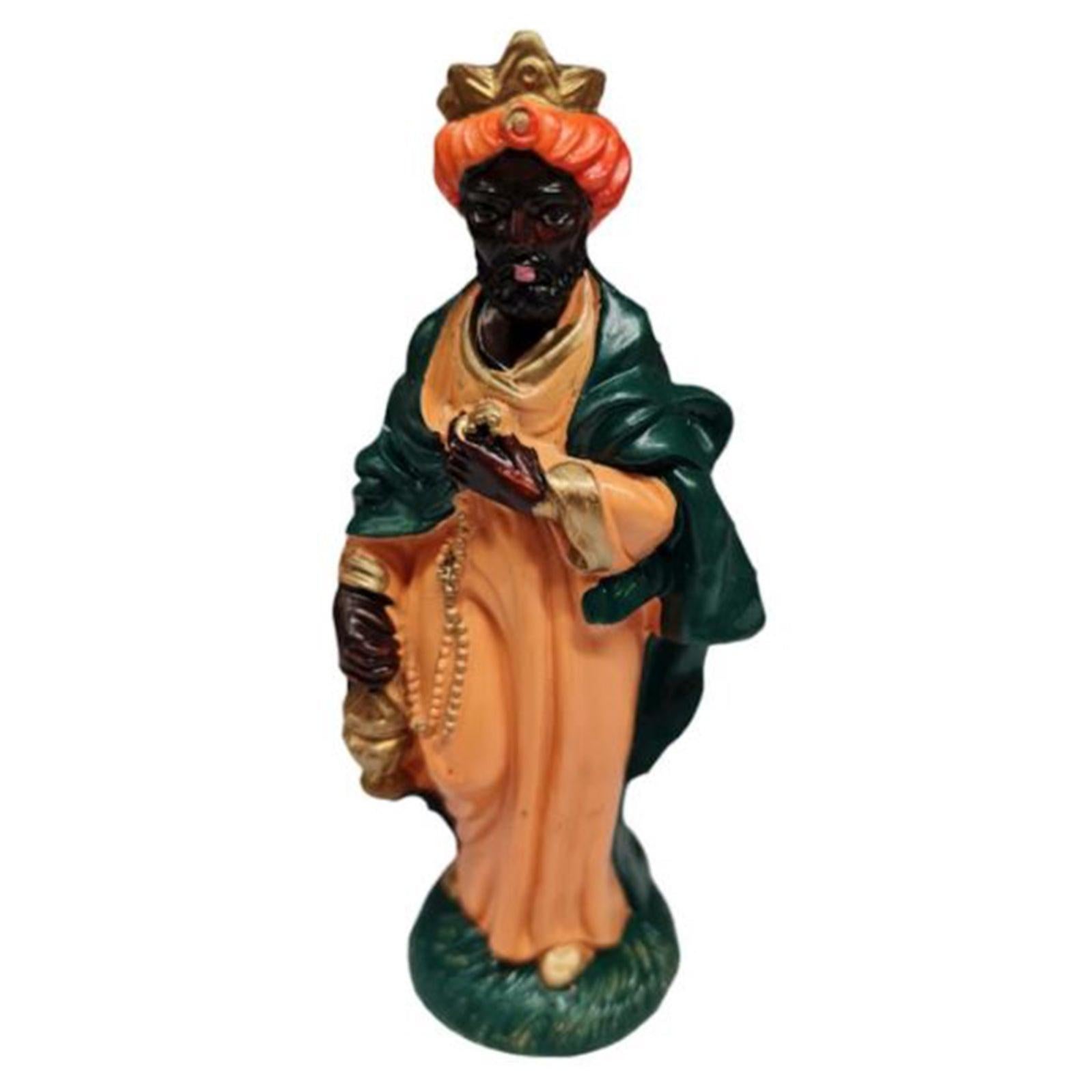 Moranduzzo Tris Rois Mages Pour Crèche 8 Cm - Figurines Artisanales Made In Italy - Style 700'