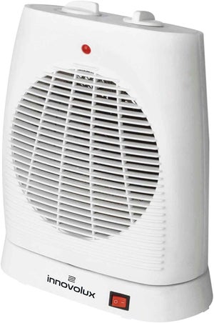 Calefactor de Aire Caliente Giratorio, Estufa Oscilante ajustable,  Termostato 2 Potencias Regulable 1000 / 2000 watios, Ventilador de  calefacción Giratorio Función de calentador de baño, Protección contra  sobrecaliente - AliExpress