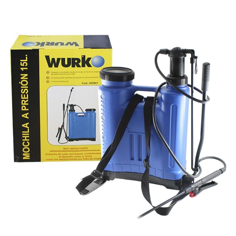 Mochila presion con lanza 15 litros Leroy Merlin