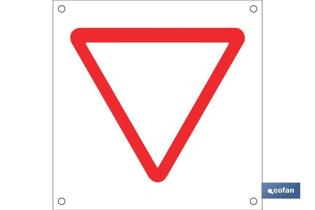 Señal Polipropileno Celular 600X600Mm