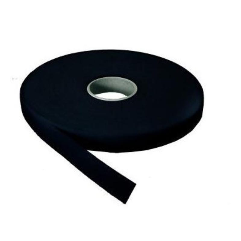 Cinta VELCRO® ONE-WRAP® en rollo de 20 mm x 25 metros. Negro