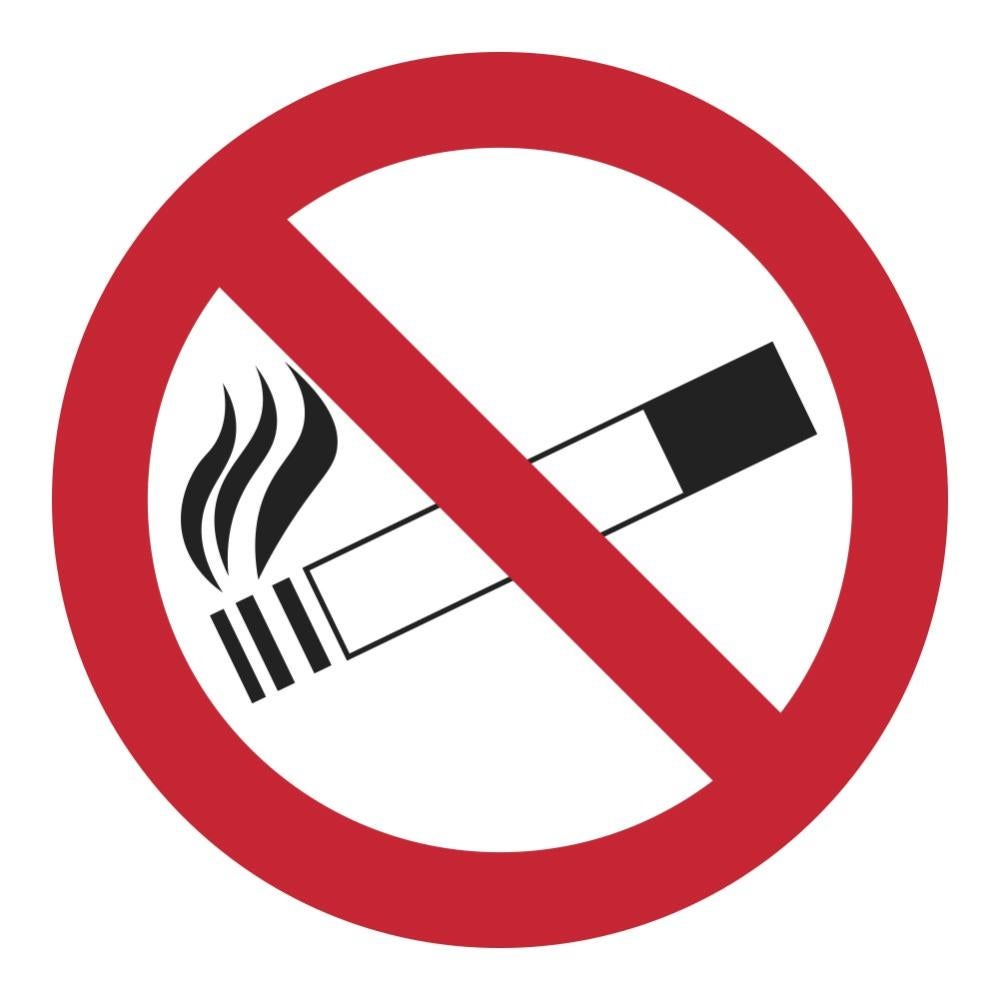 Cartel 30X30Cm. Prohibido Fumar