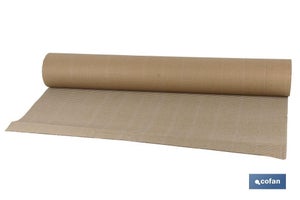 Esterilla antideslizante para cajones, Efecto textil, longitud 2000x48cm,  Plástico, Blanco