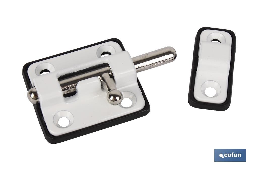 Pasador con base de plástico blanco 50 mm venta unitaria
