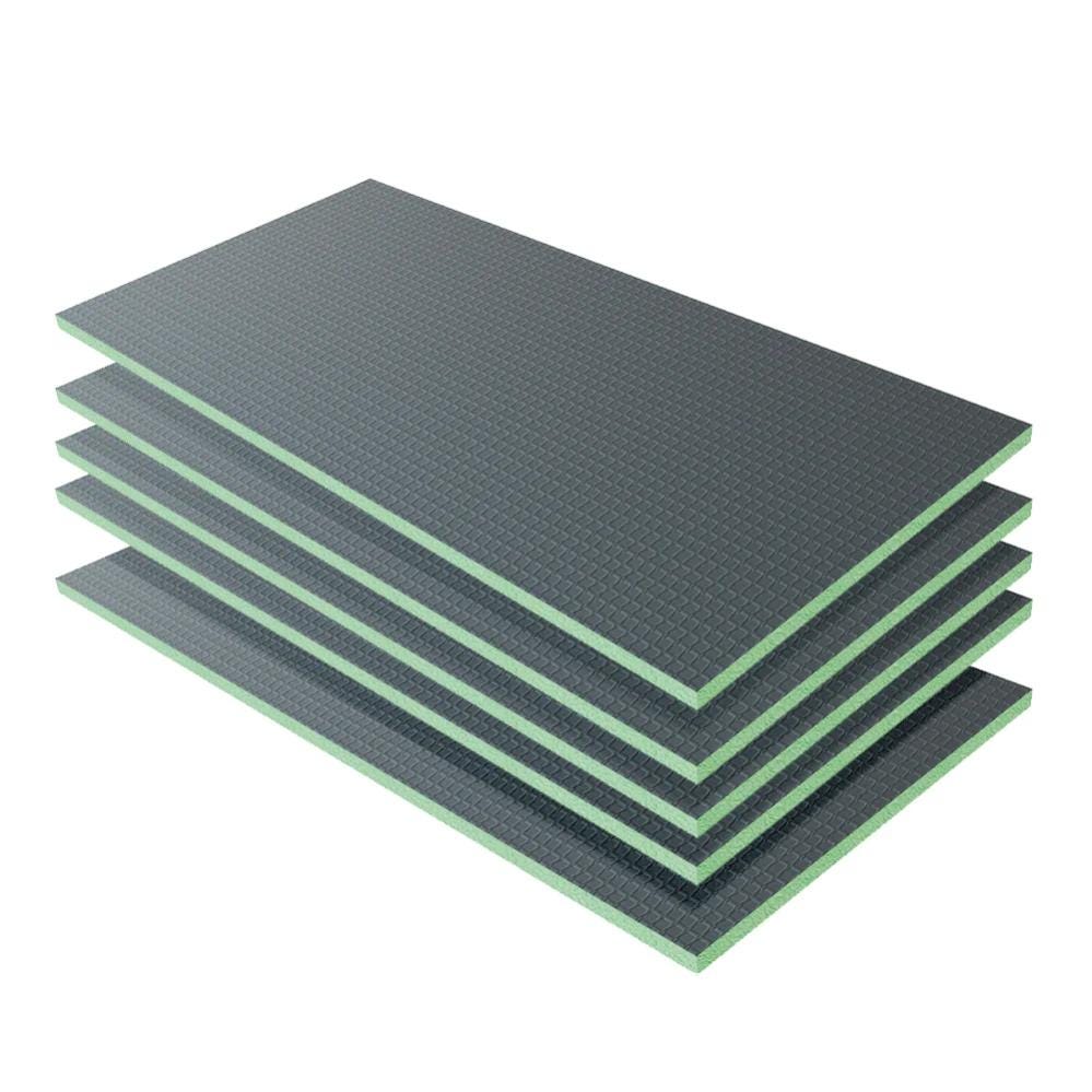 Set 4 piastre base per ombrellone e pavimentazione esterna grigio Set 4 piastre base per ombrellone e pavimentazione esterna grigio