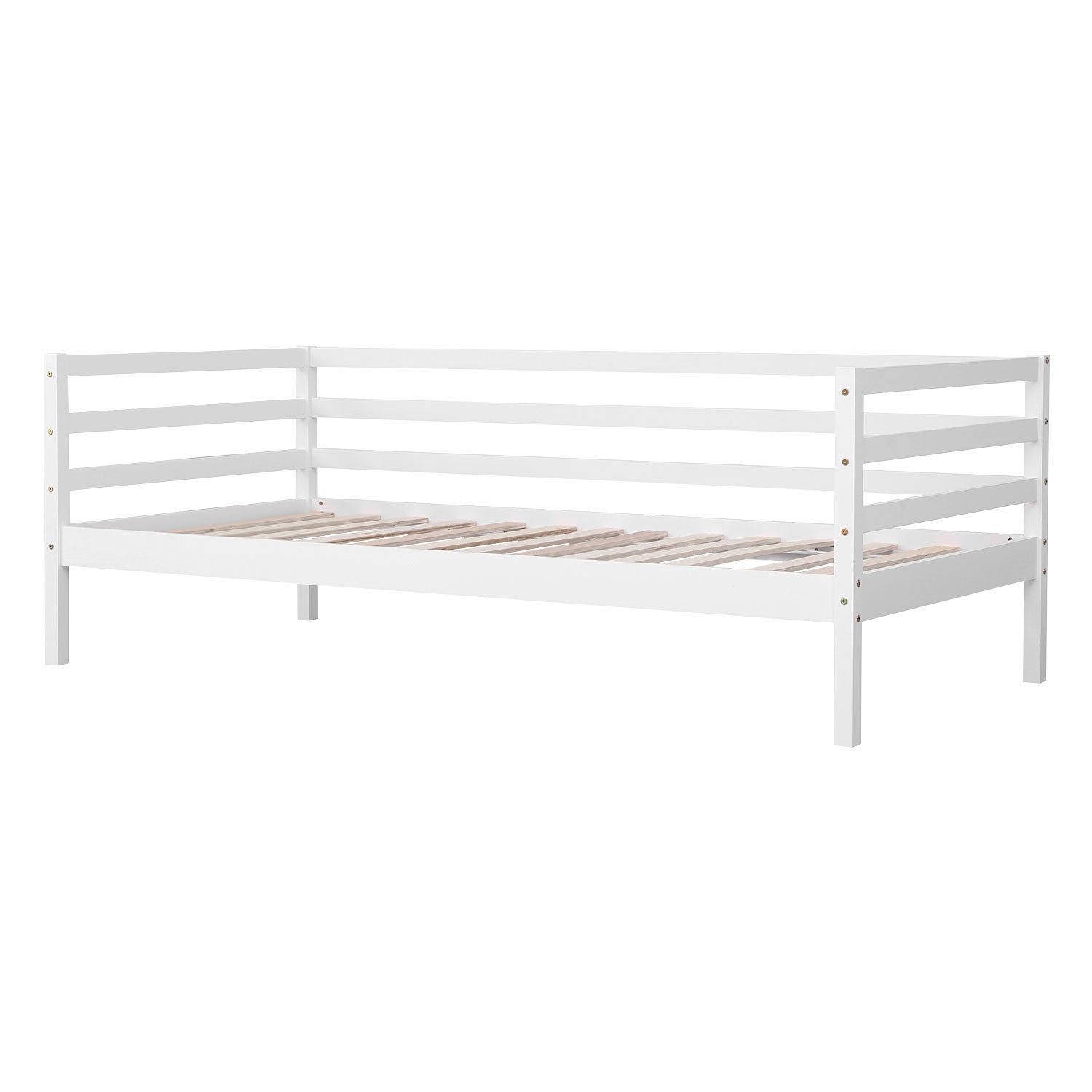 Oneiroi - sofá cama infantil - somier de láminas - pino blanco - 190x90 cm - beneffito
