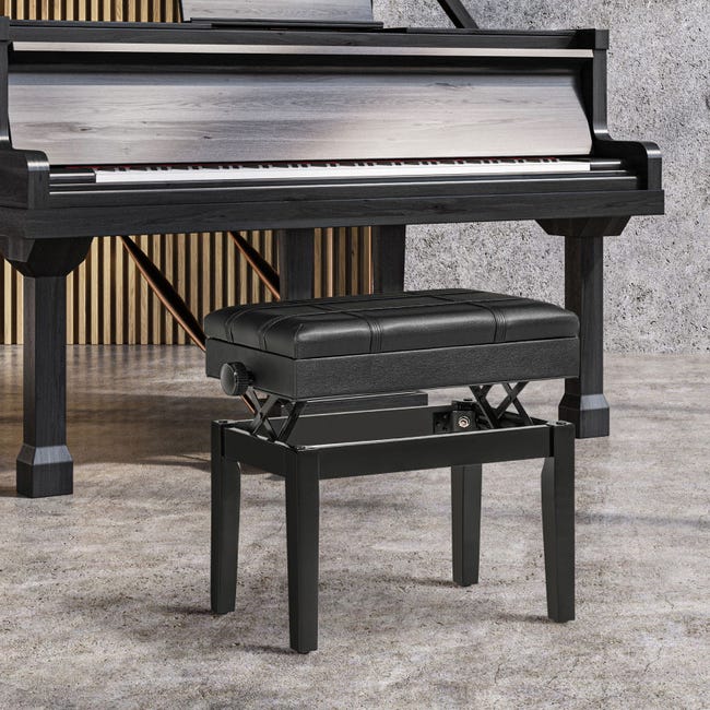 Banquette piano ARANJUEZ noir