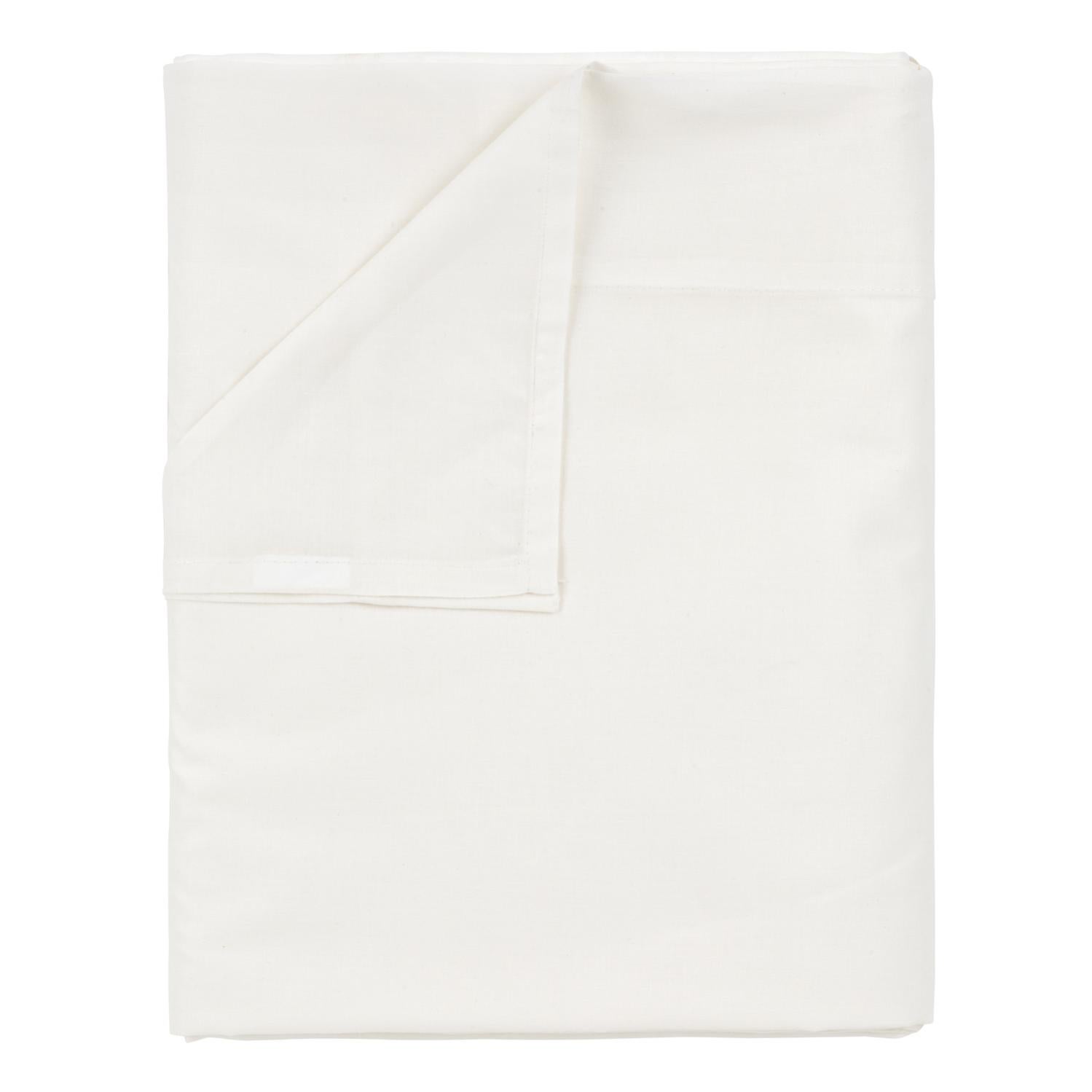 Drap De Dessus 160x290cm Zer0bed - 100% Coton Uni Mauve - Lavable Machine