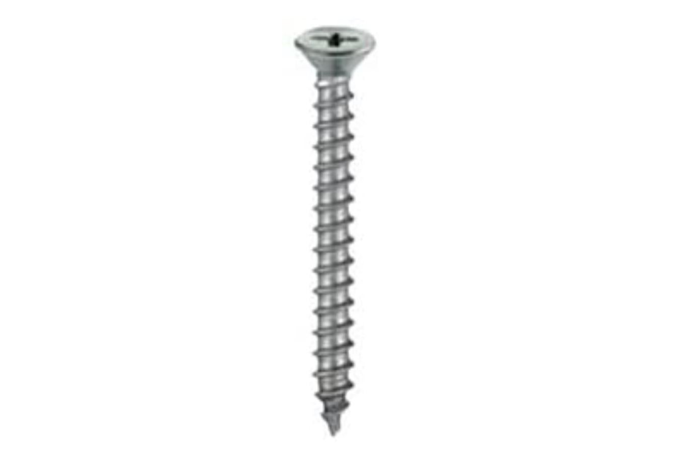 80 Viti Autofilettanti Testa Piatta - Acciaio Inox 410, 5.5x16 Mm, Per Legno, Plastica E Metallo - Foto 8