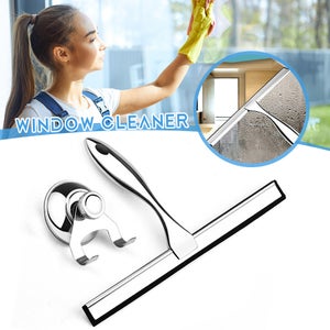 Raclette de douche / vitre pour salle de bain - 28 cm - Support de ventouse  inclus
