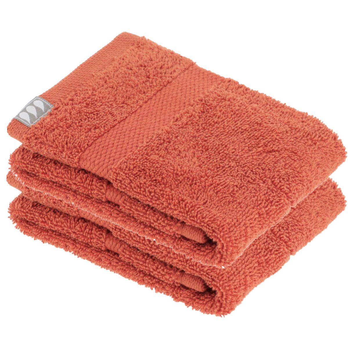 Serviette de toilette âne grenat