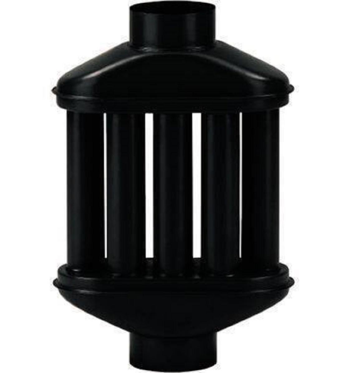Scambiatore di Calore Diffusore Radiatore da 130mm per Stufa Finitura ...