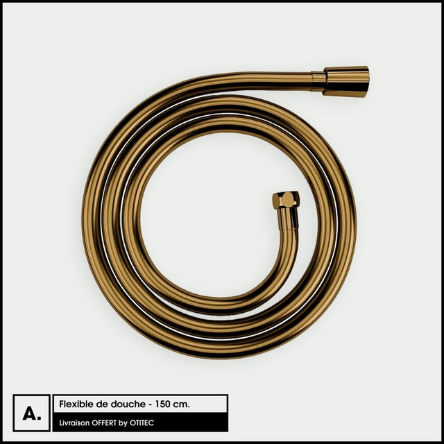 Flexible de douche - 150 cm | ARMANCE | Or