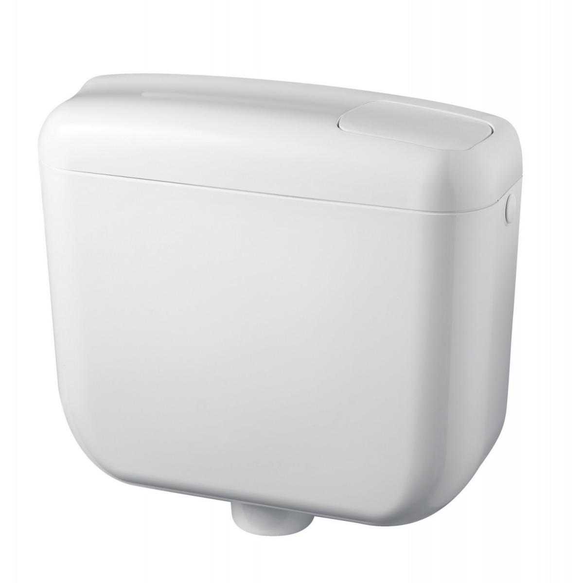 K-TECH-PRO Cassetta Di Scarico Da Parete Gravity, Con Tubo Rotondo, Dimensioni 150, 186 X 186 Mm