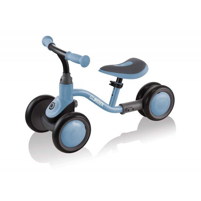 Triciclo per Bimbi Senza Pedali Bici a 3 Ruote Pedagogica Blu per