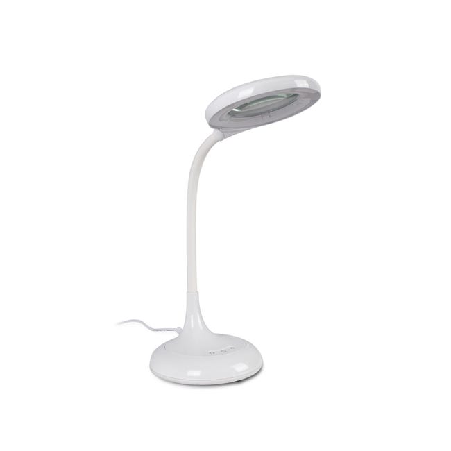 Lampada LED da tavolo con lente di ingrandimento 3X - Dimmerabile - CCT -  8W