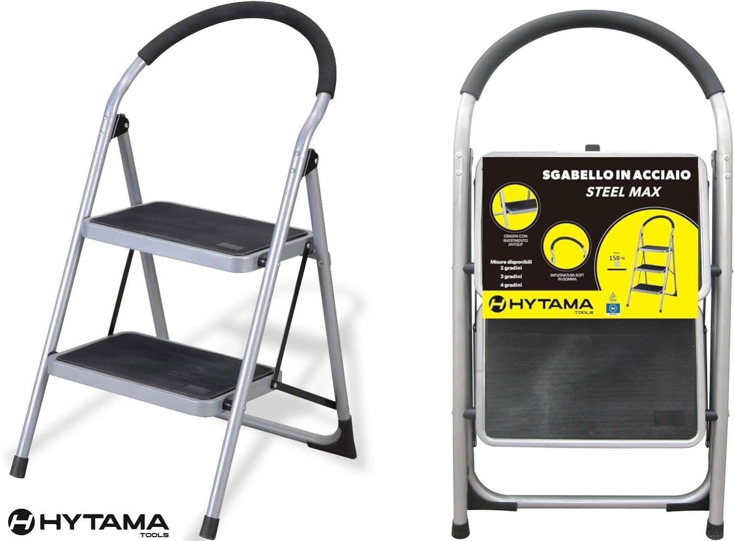 Sgabello pieghevole, aiuto per salire (bianco), poggiapiedi, per giardino, cucina, bagno, 150 kg, pieghevole, per bambini e adulti | Leroy Merlin