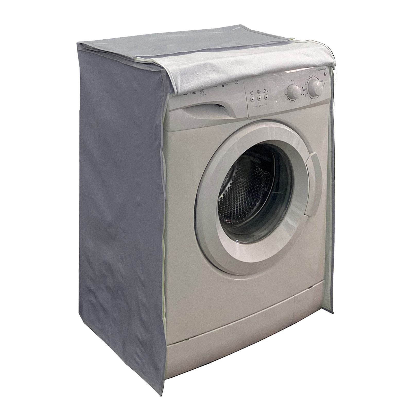 Funda para lavadora exterior impermeable carga frontal - gris 0501001-6