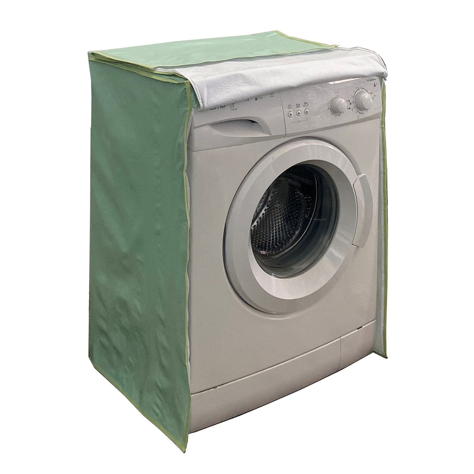 Funda para lavadora exterior impermeable carga frontal - verde 0501001-5