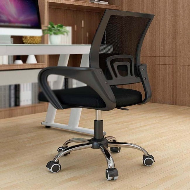 Silla escritorio juvenil NALA, silla oficina giratoria y regulable en  altura, en tejido 3D. 100x52x56 cm. - AliExpress