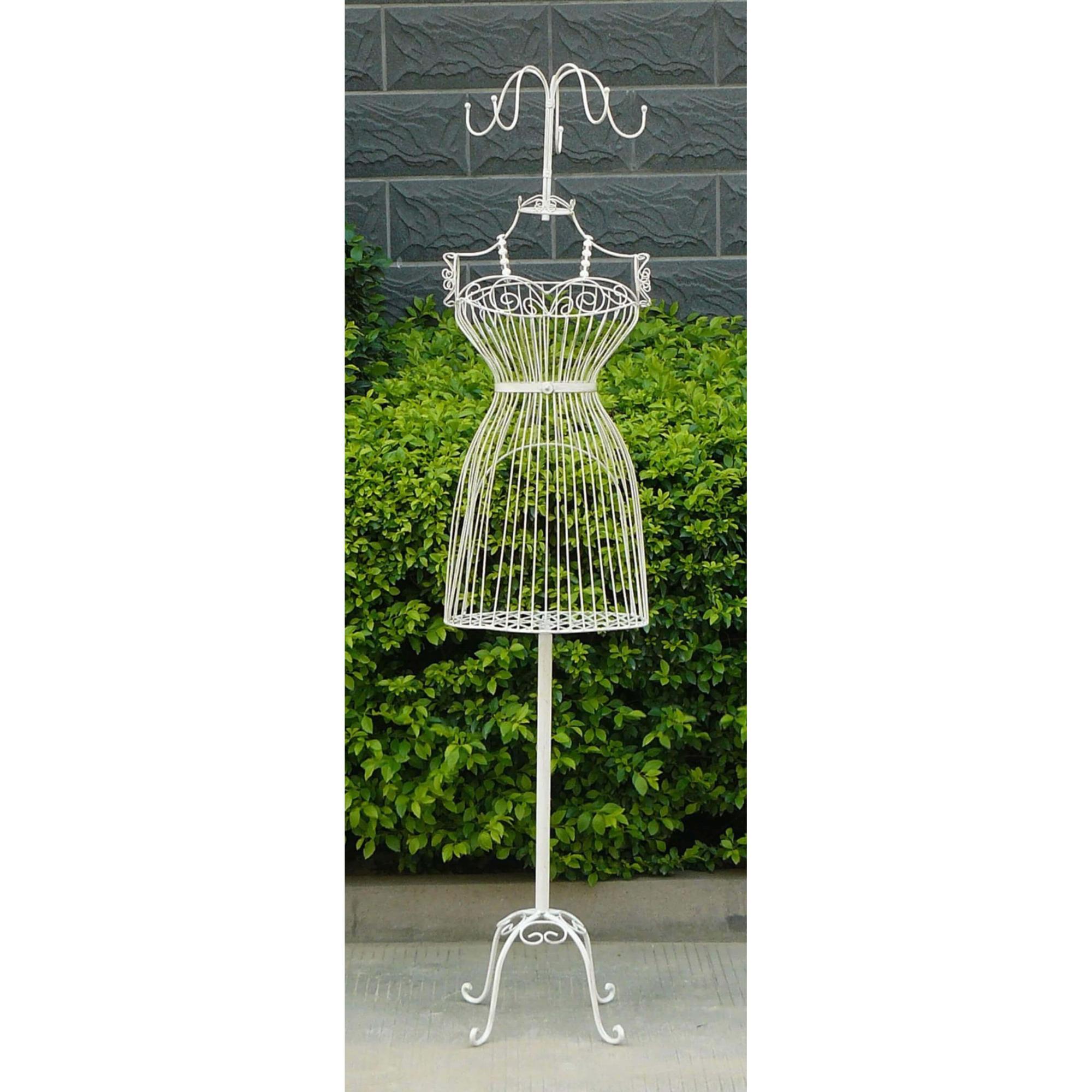 TUNNY Set Da 5 Ganci A Muro In Metallo Color Champagne | Appendiabiti Dal Design Vintage Con Doppio Gancio | Per Cappotti, Asciugamani, Borse E Accessori | Resistenza 25kg - 2