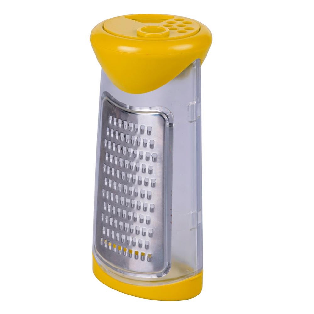 Grattugia Con Contenitore Ermetico Vetrineinrete® | 2 Lame Per Formaggio E Verdure | Capacità 2 Litri - Foto 4