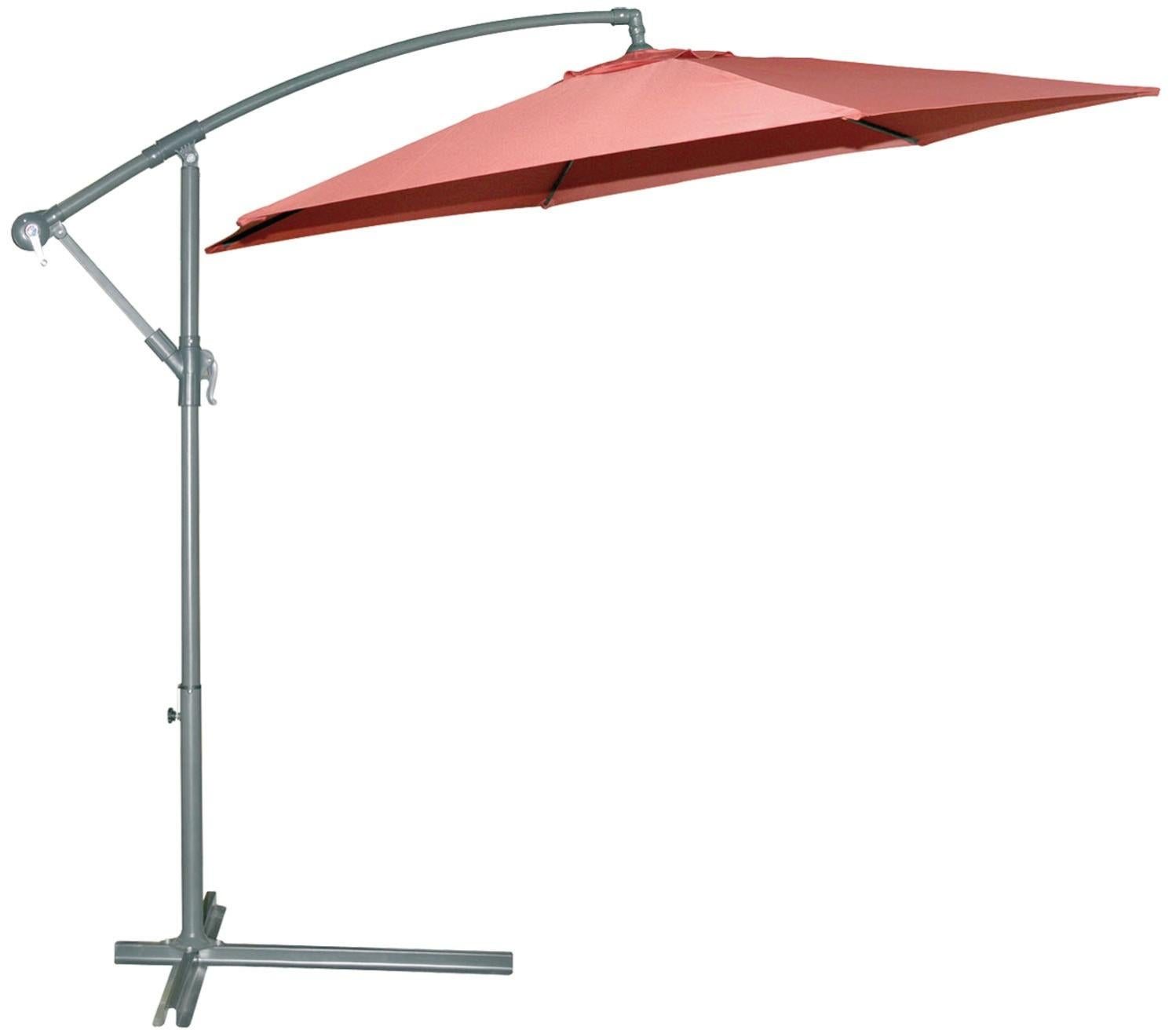 Ombrellone Tondo In Alluminio Con Bordo – Diametro 400 Cm, Per Giardino E Terrazzo, Telo Resistente