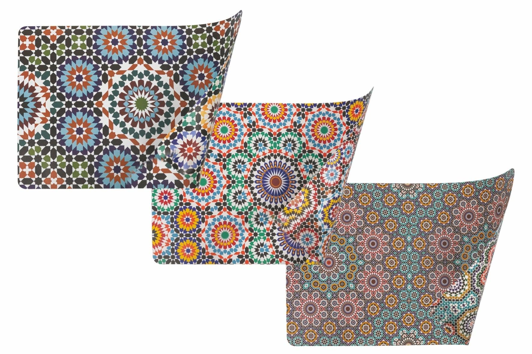 Premier Housewares 1203680 Set de table réversible en polyuréthane et