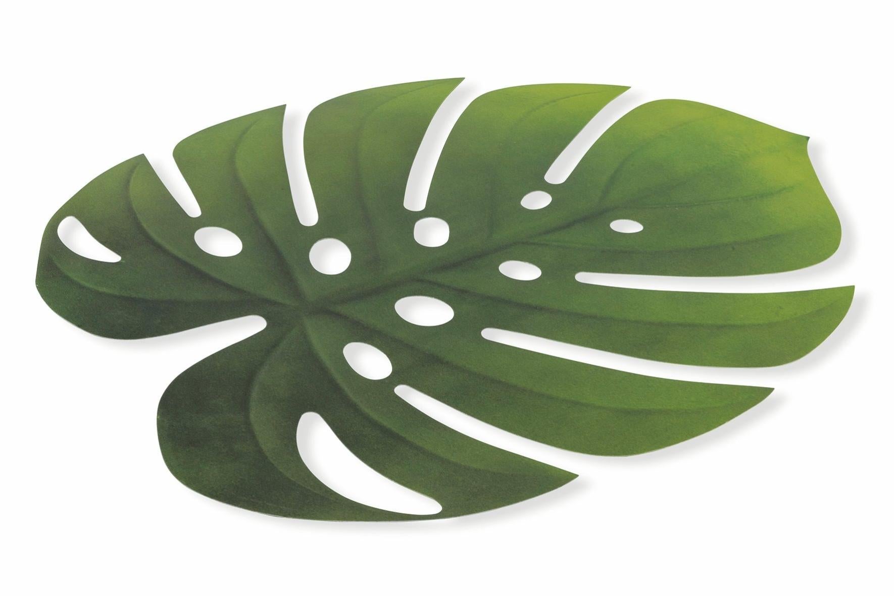 Set di 4 tovagliette lino verde celadon / oro 30x50 Camille | Maisons