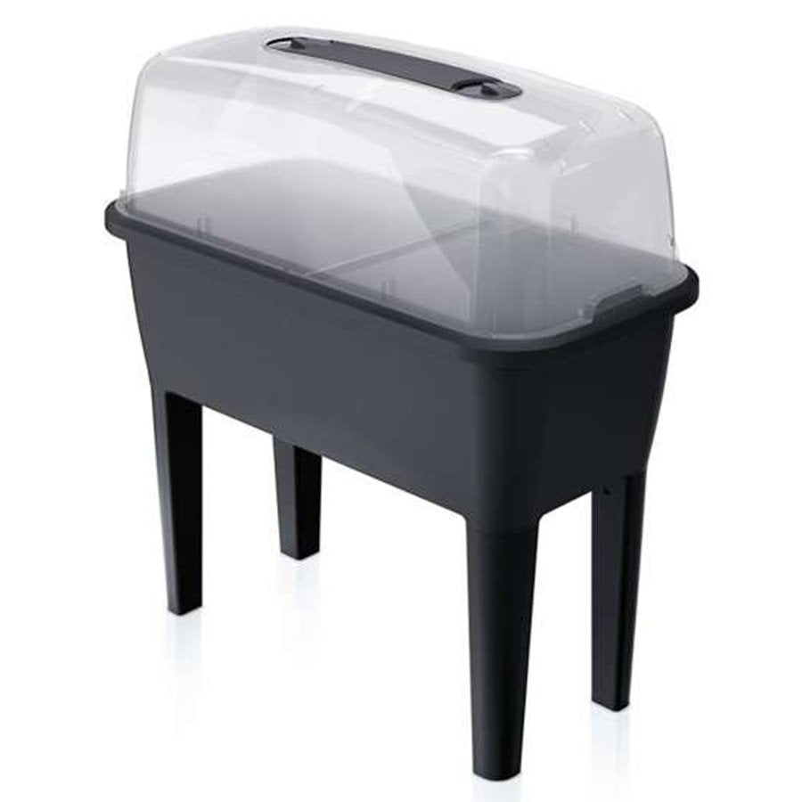 Greenhouse en résine surélevée avec les pieds du jardin de balcon unité