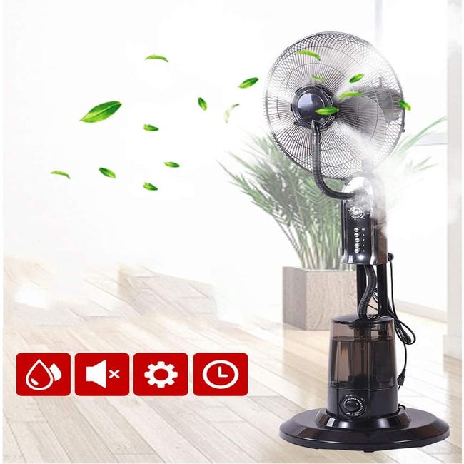 Comprar online Ventilador con Pulverizador de Agua Jardín