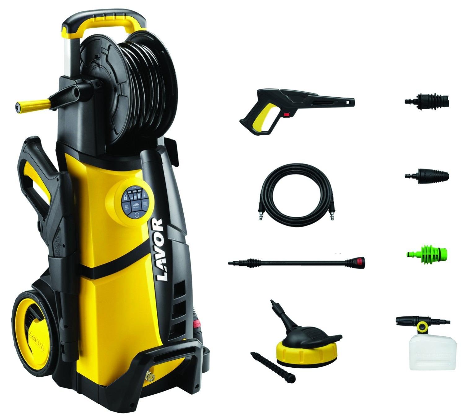 Lavapavimenti Per Idropulitrici 33cm - Pressione 2500 PSI, Ruote 360°, Acciaio Inox, Compatibile Connessione Rapida 1/4 - Foto 11