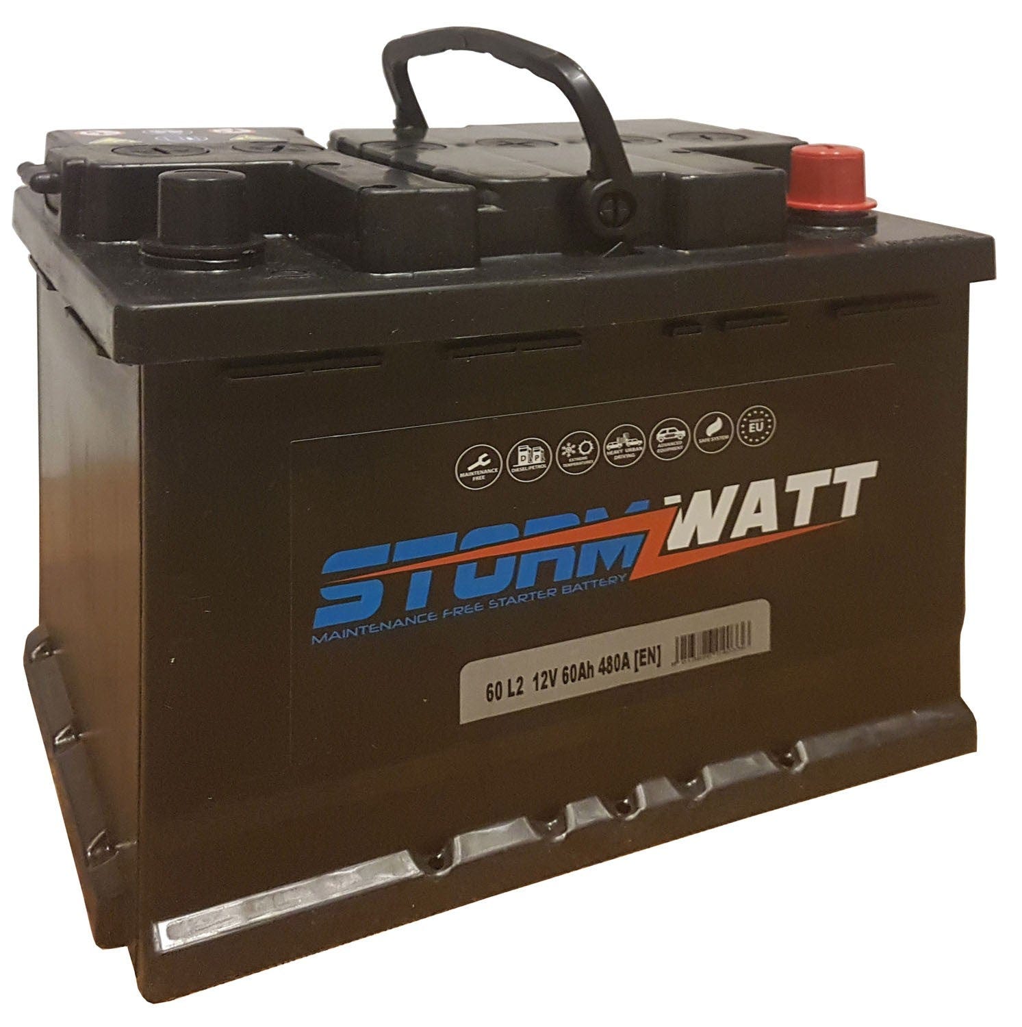 Batterie de voiture pour secoueurs d'olives 12 Volt Stormwatt - 640A