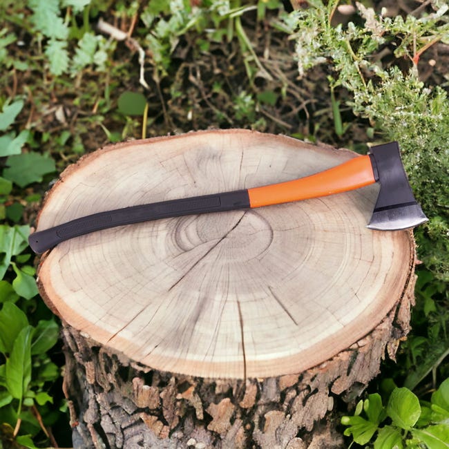 Φ18cm Fendeuse à bois manuelle avec marteau et sac Fendeur Bois en