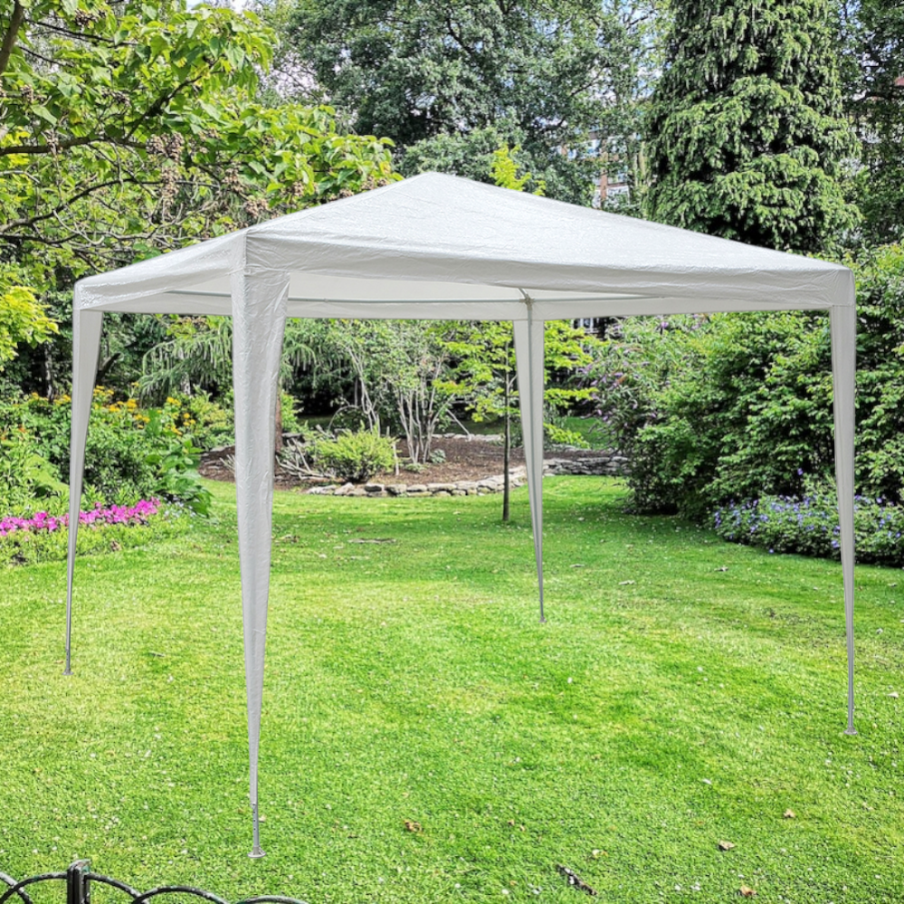 Tenda a baldacchino impermeabile per gazebo, resistente copertura in PVC con occ