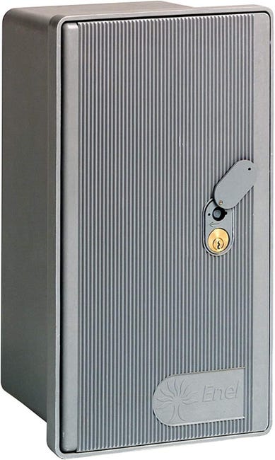 Contenitore Per Contatore ENEL Trifase - GTI-Y Esterno Con Serratura, IP43 - Foto 1