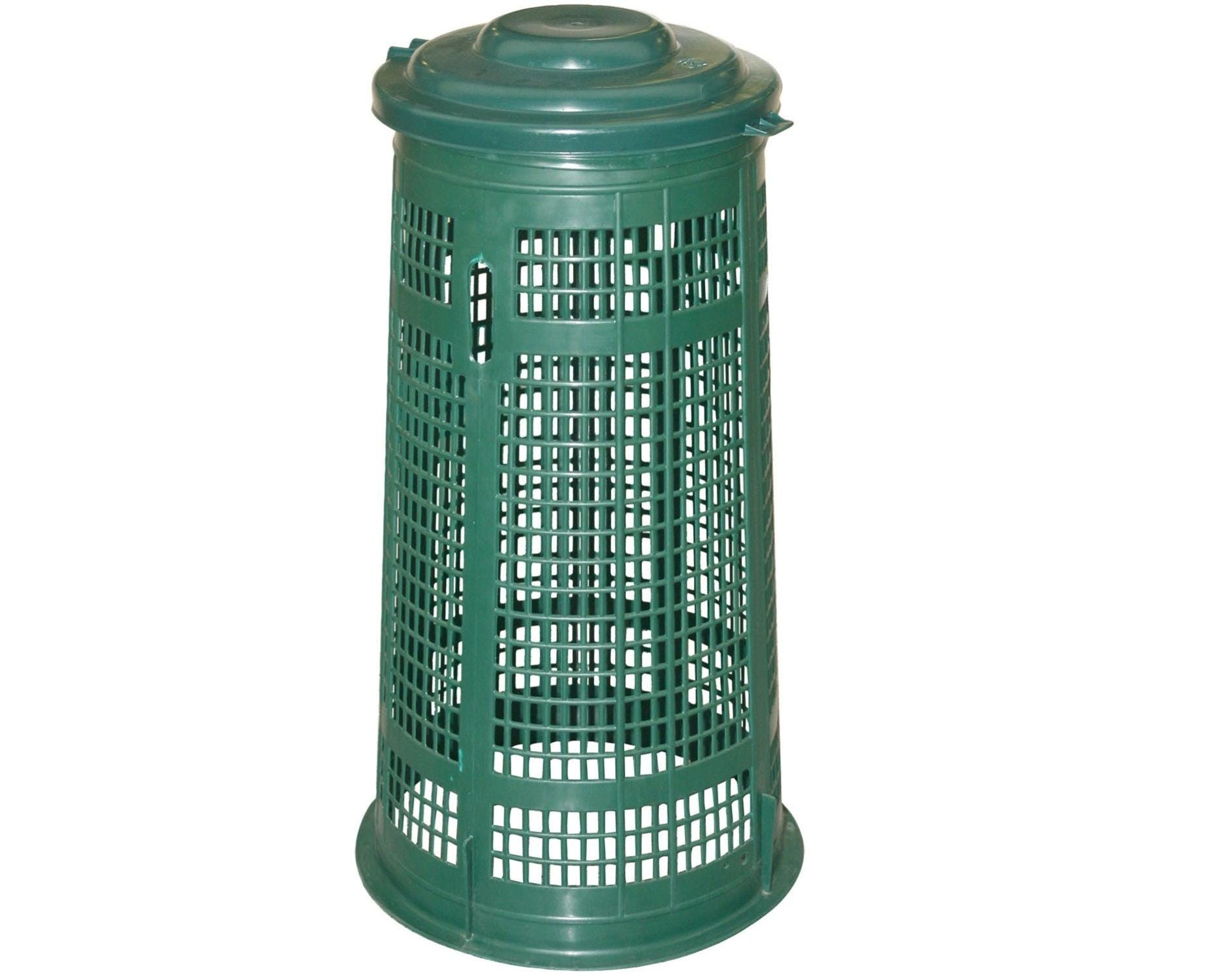 Bidone Spazzatura Con Coperchio Stefanplast 50 L Nero Acquista Da OBI - Foto 5