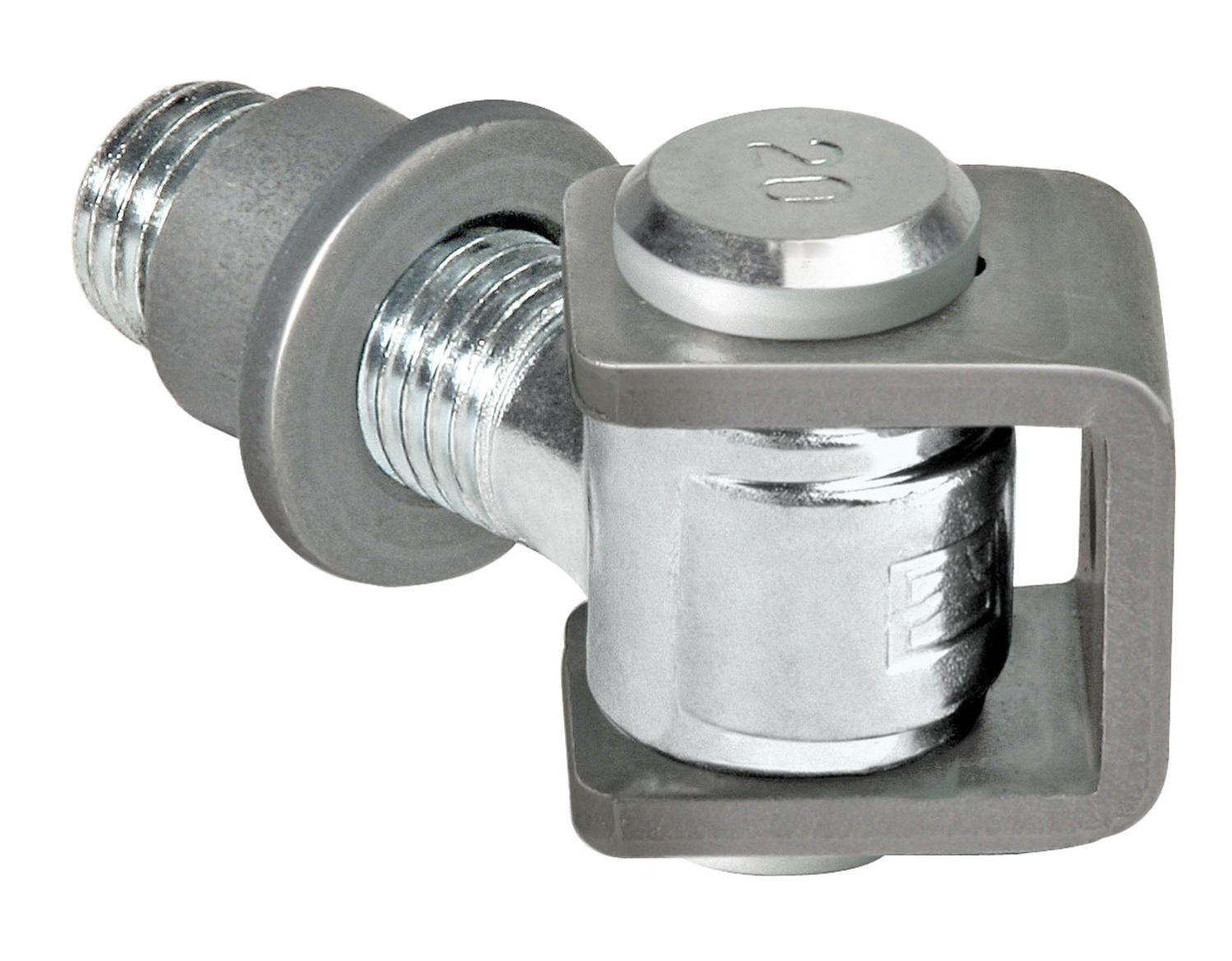 Hirate Set Di 5 Ruote Per Sedia Ufficio In Poliuretano, Stelo Filettato 3/8-16 UNC, Per Pavimenti Delicati, Portata 272 Kg - 4