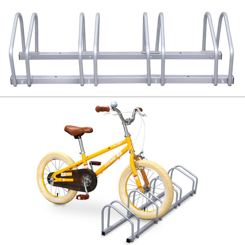 AREBOS Supports Pour Vélos Pour 4 Vélos Support Mural Ou Au Sol Ou 82347754