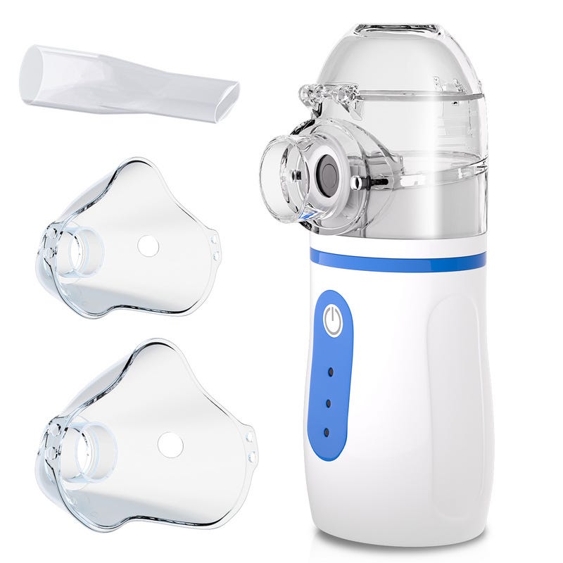 Nebuliseur a main atomiseur inhalateur a vapeur mailles domestique  pulverisateur portable electrique USB machine pour enfants et adultes