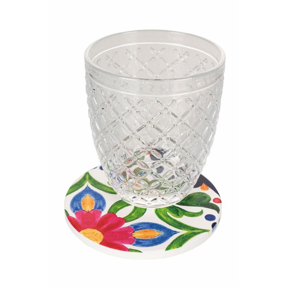 MDF pietra sottobicchiere Logo caffè Tea coaster tazza di birra MDF sublimazione