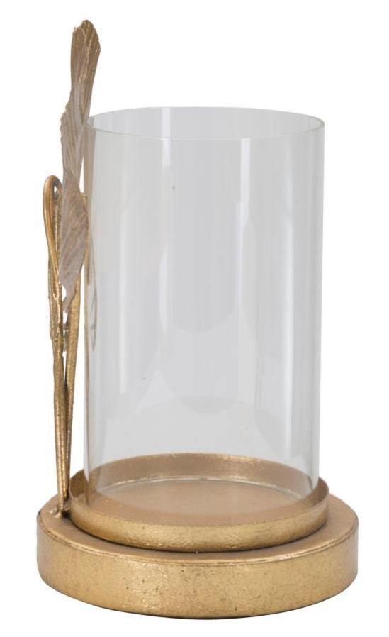 Set 30 Portacandele In Metallo Oro Mumufy - Altezze 24/29/34cm Per Matrimoni E Feste