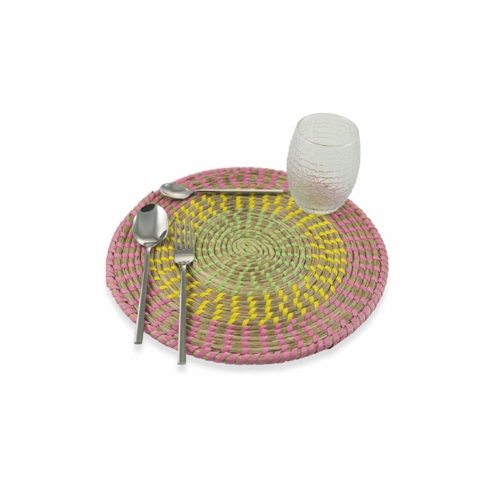 Tovaglietta in plastica motivo zigzag - | Ecom