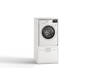 XXL 5013P Negrari armario con tapa extragrande para lavadora-secadora