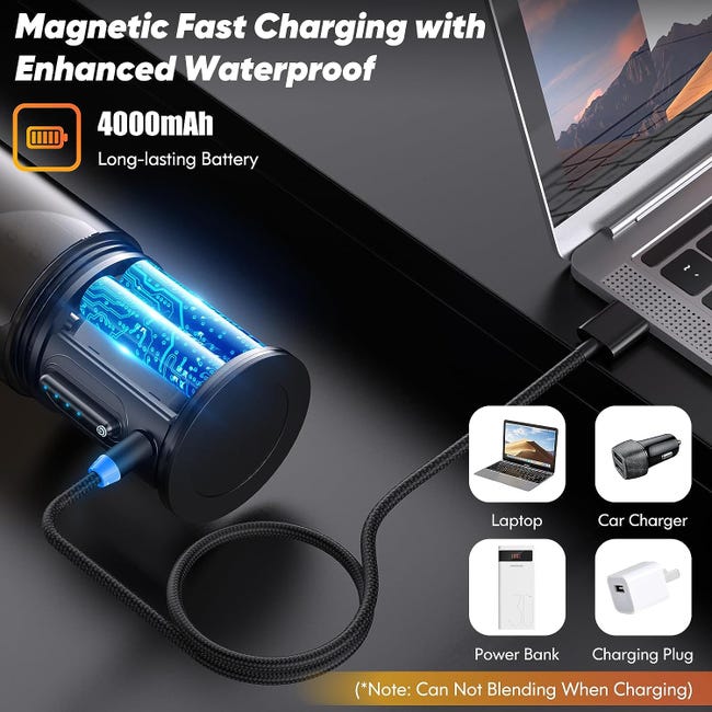 Mini hachoir électrique rechargeable avec câble USB 300 ML