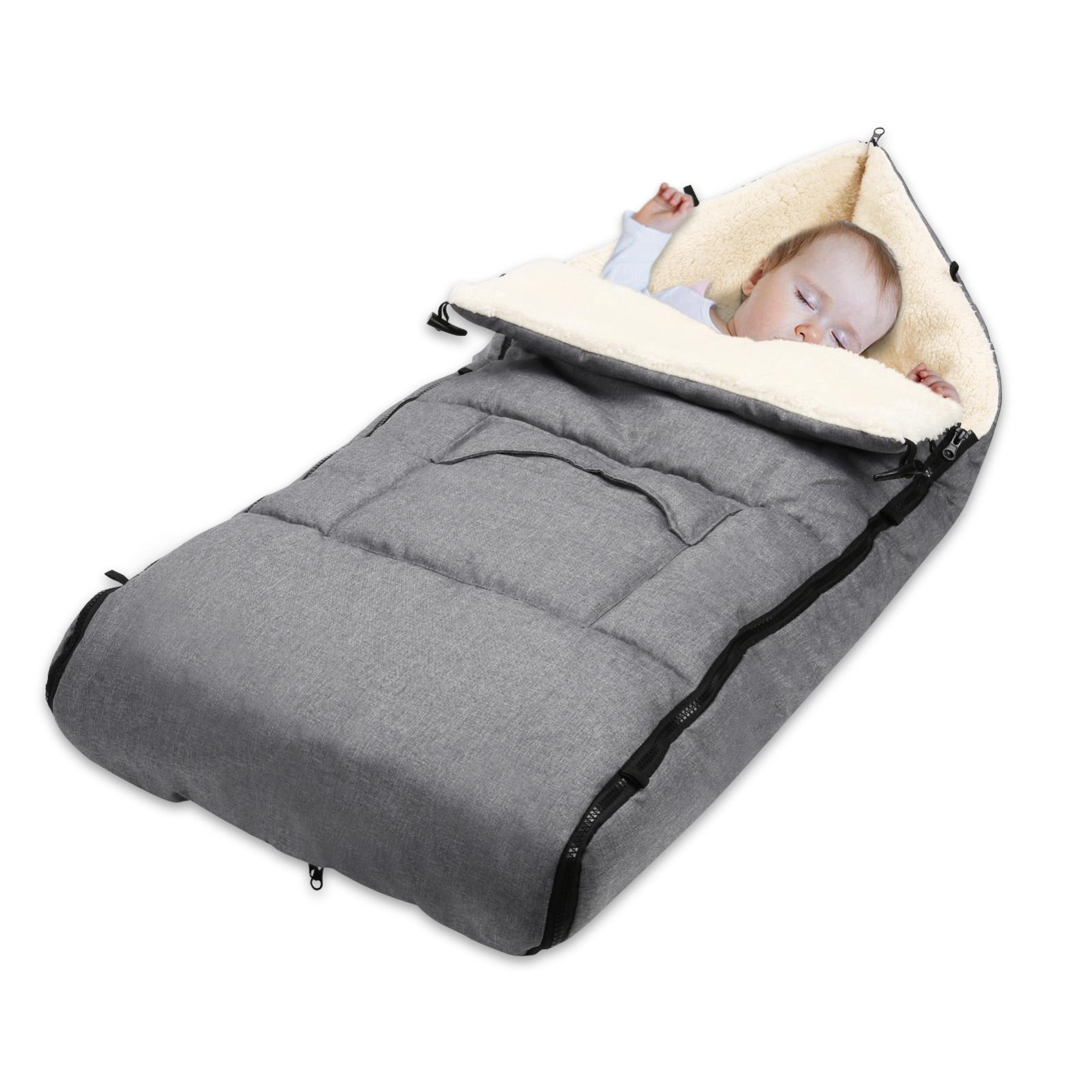 Coprigambe Universale Per Passeggino Roma - Navy (Blu) - 2 In 1: Sacco Termico E Fodera