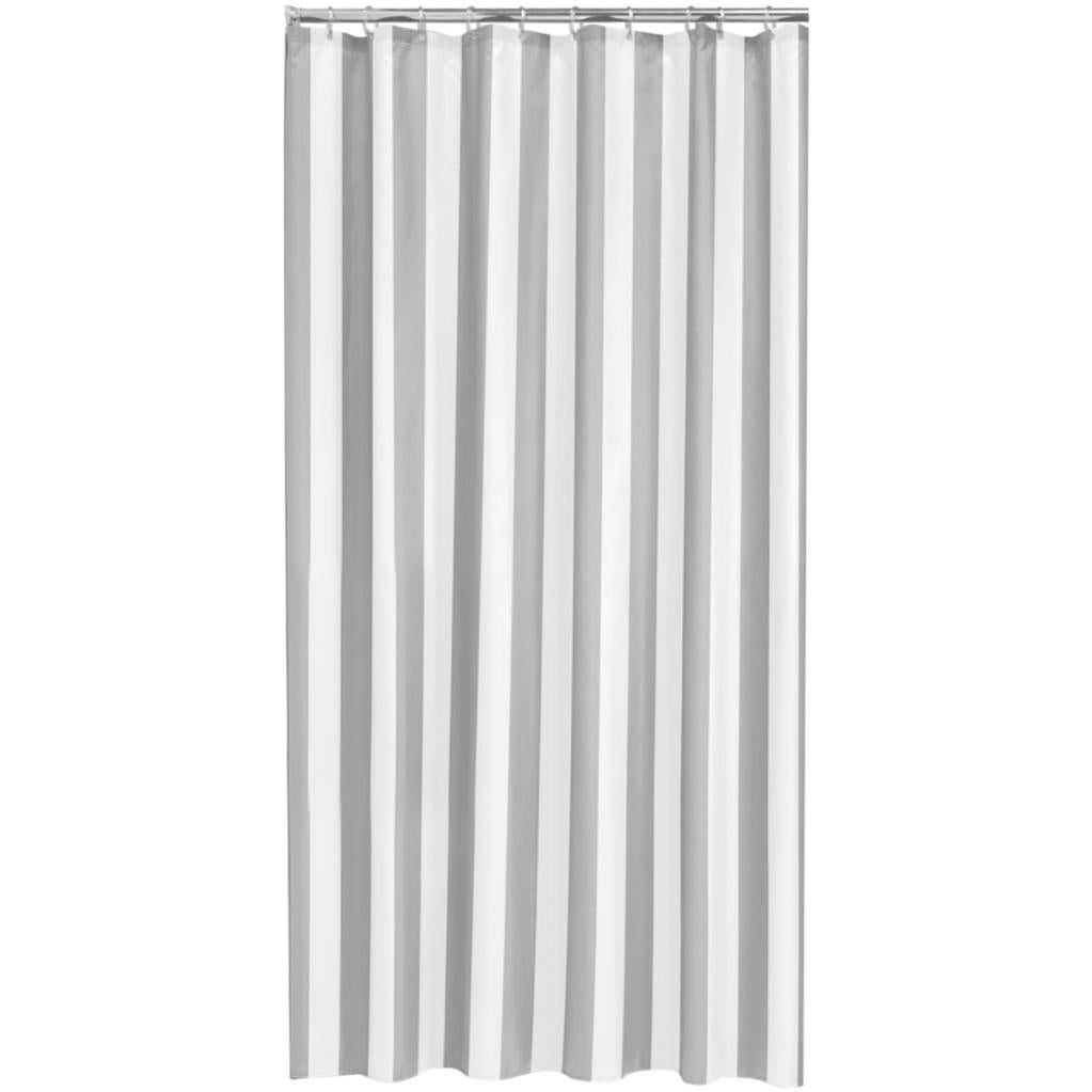 Rideau De Douche 180x200 Cm Motif Feuilles Vertes - Imperméable, Ourlet Lesté - 12 Œillets Inclus
