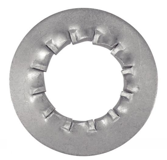 Lot 14 Rondelles Freins Crantées – 17x10 Mm, éventail, Ancien Stock