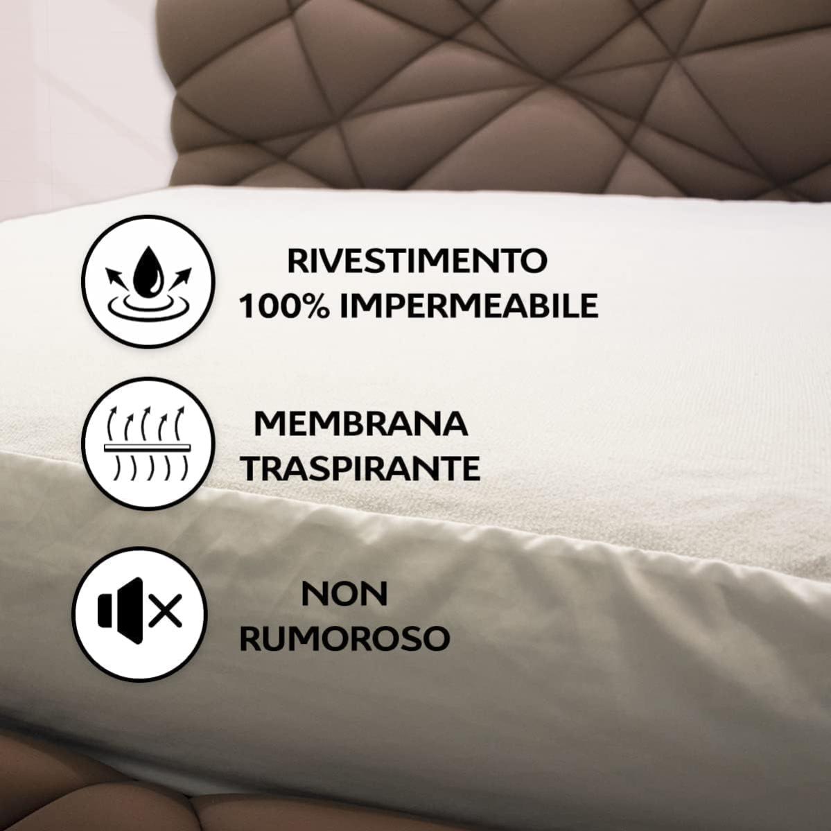 FIMOOL Coprimaterasso Impermeabile, Per Letto King Size - Foto 11
